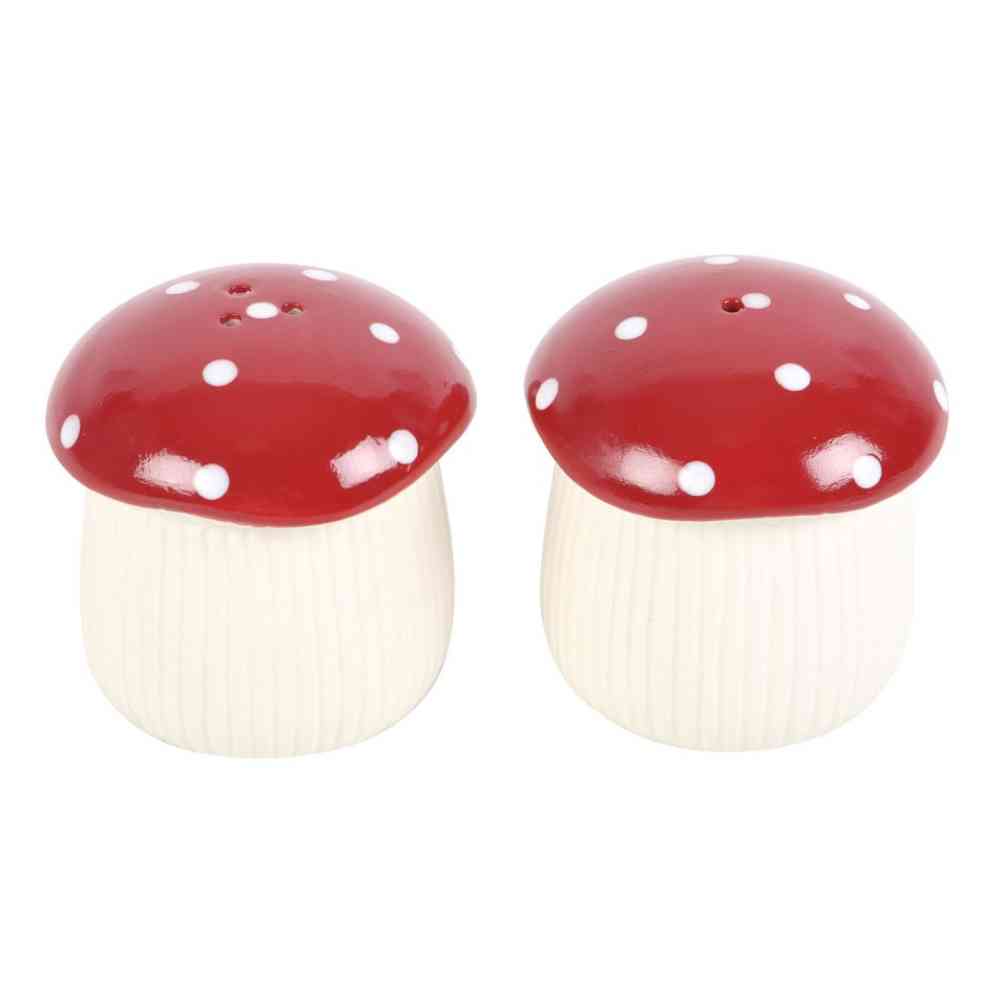 Something Different - Mushroom Salz- und Pfefferstreuer - Mehrfarben